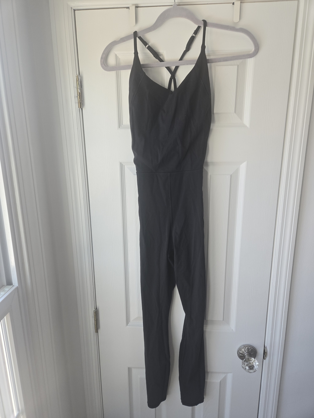 CALIA by Carrie Underwood Black Strappy Jumpsuit